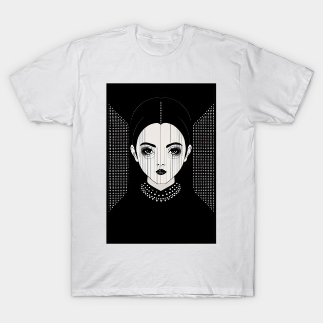 Wednesday addams T-Shirt by Khaos Kingdom